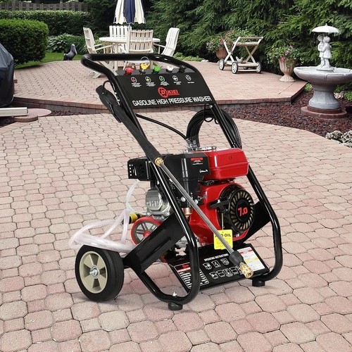 Petrol pressure washer 7hp - petrol,