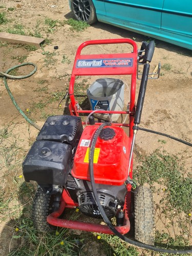 Petrol pressure washer used - pressure,
