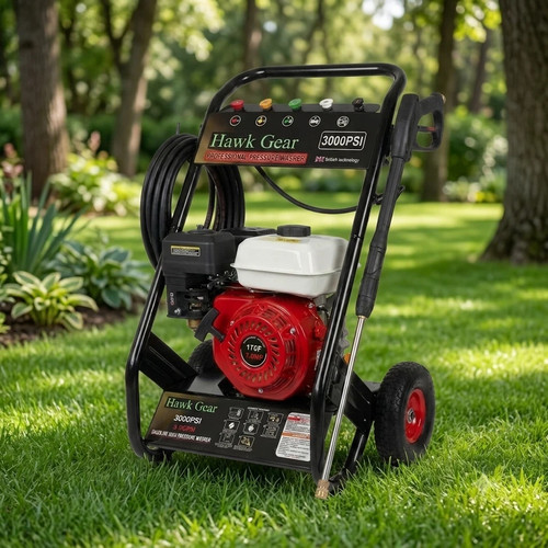 Power petrol pressure washer - power,