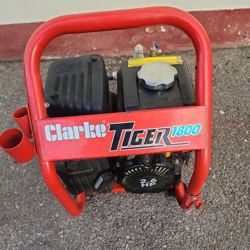 Clarke tiger 1800 petrol jet - tiger,